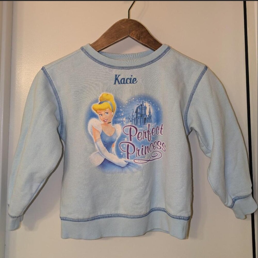 Vintage Disney Cinderella Princess  crewneck pullover sweater sweatshirt